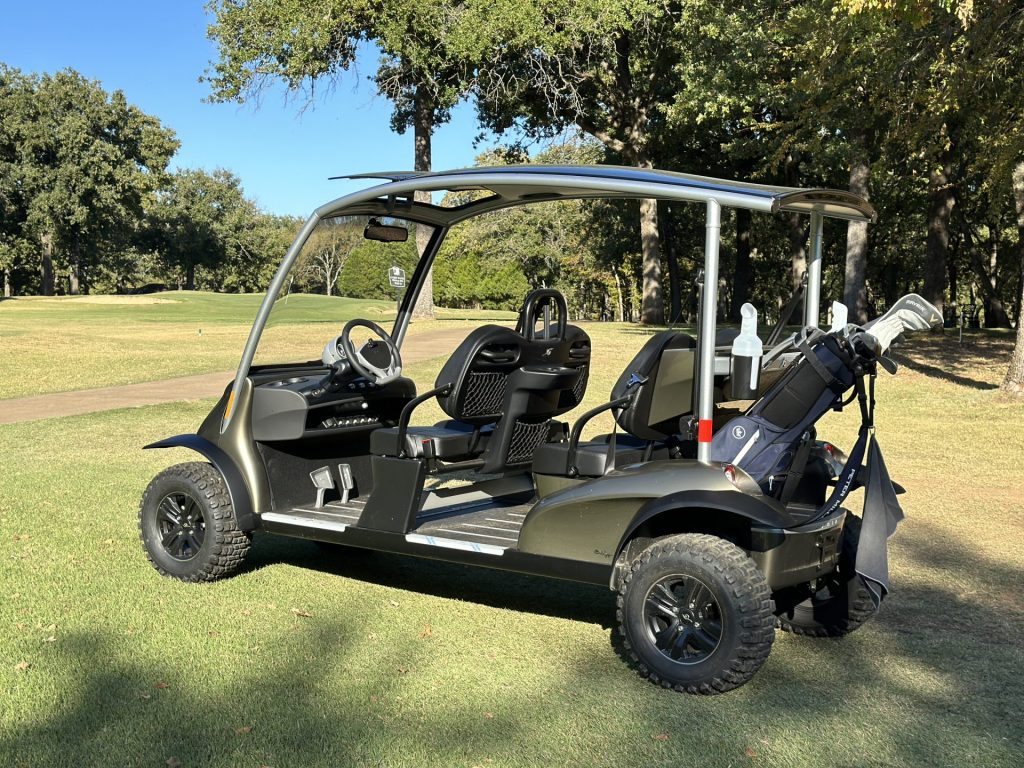 2022 Garia Via 4+4 street legal | Texas Premier Golf Carts